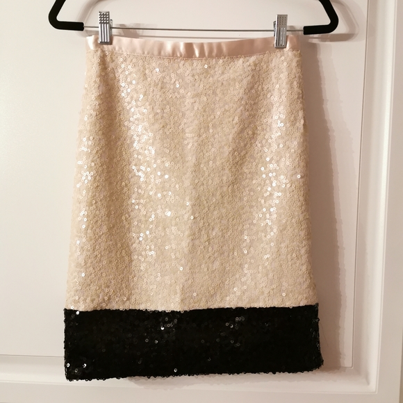 J. Crew NWOT sequin skirt - Picture 4 of 6